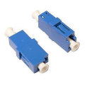 LC/UPC to LC/UPC Duplex Singlemode SC Type with Flange Plastic Fiber Optic Adapter